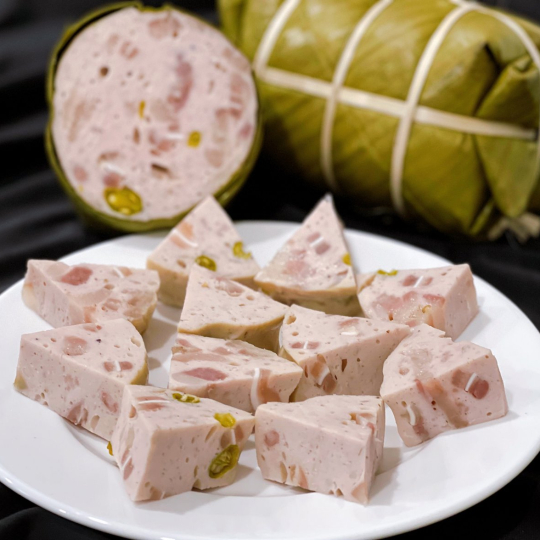 CHẢ LỤA DA GÂN 